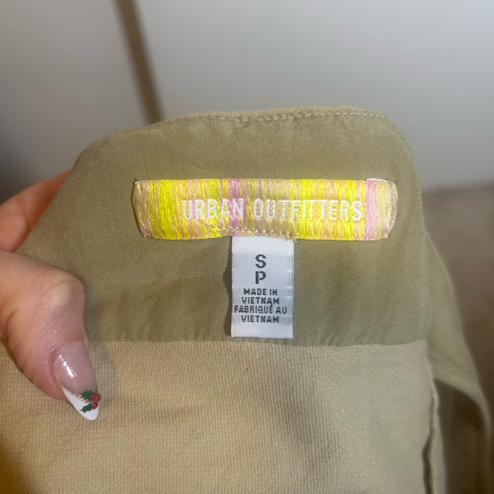 Urban Outfitters Tan Mini Dress Carolyn Bessette Kennedy - Picture 2 of 2